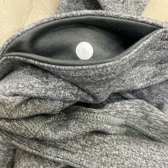 Lululemon Wunder Under Pant Heathered Slate Size 6 - Picture 10 of 10